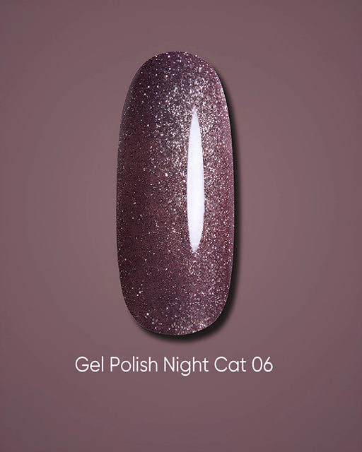 DARK Gel Polish Night Cat 06, 6 ml - Ivaka Store