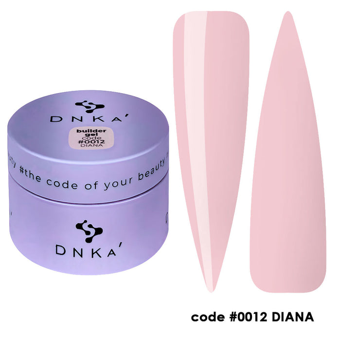 BUILDER GEL "DNKa", 30 ml #0012 Diana