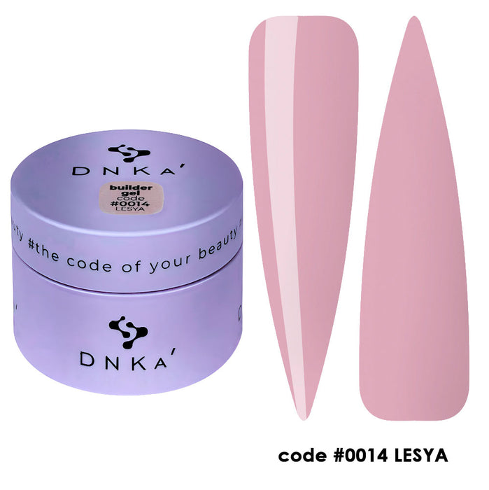 BUILDER GEL "DNKa", 30 ml #0014 Lesya