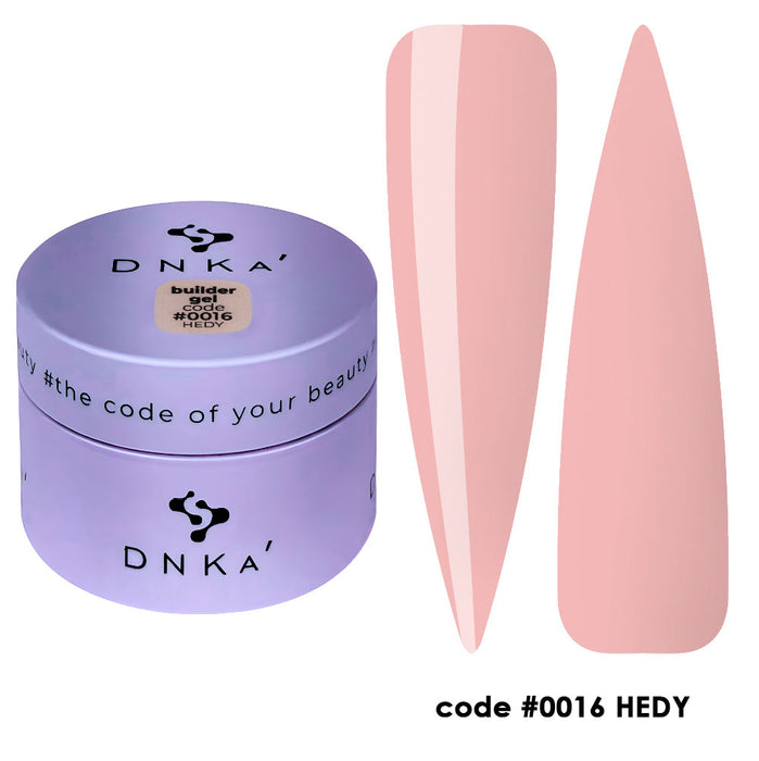 BUILDER GEL "DNKa", 30 ml #0016 Hedy