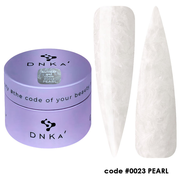 BUILDER GEL "DNKa", 30 ml #0023 Pearl