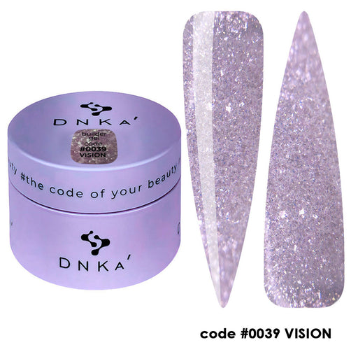 BUILDER GEL NEW FORMULA "DNKa", 30 ml #0039 Vision - Ivaka Store