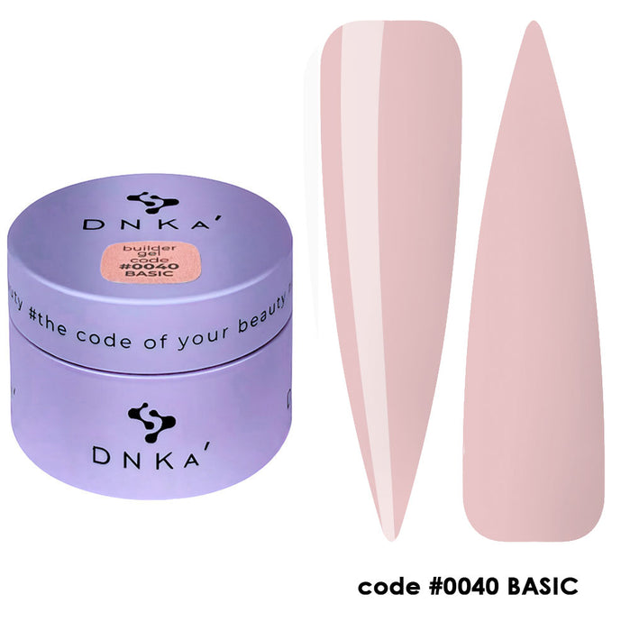 BUILDER GEL NEW FORMULA "DNKa", 30 ml #0040 Basic - Ivaka Store