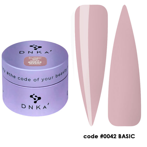BUILDER GEL NEW FORMULA "DNKa", 30 ml #0042 Basic - Ivaka Store
