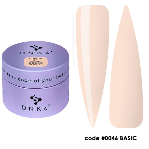 BUILDER GEL NEW FORMULA "DNKa", 30 ml #0046 Basic - Ivaka Store