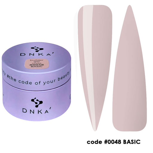 BUILDER GEL NEW FORMULA "DNKa", 30 ml #0048 Basic - Ivaka Store