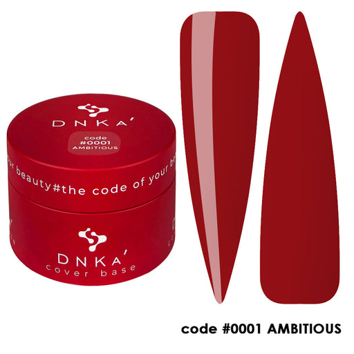 RUBBER BASE FRENCH "DNKa" (cover), 12 ml #0001 Ambitious - Ivaka Store