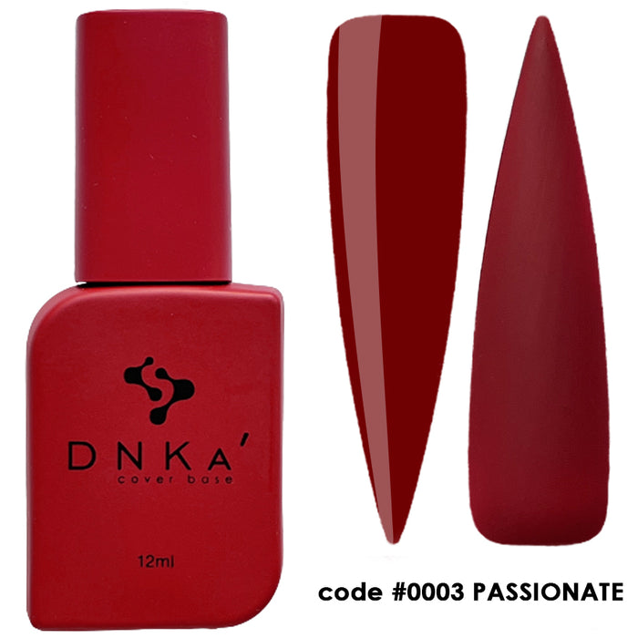 RUBBER BASE FRENCH "DNKa" (cover), 12 ml #0003 Passionate