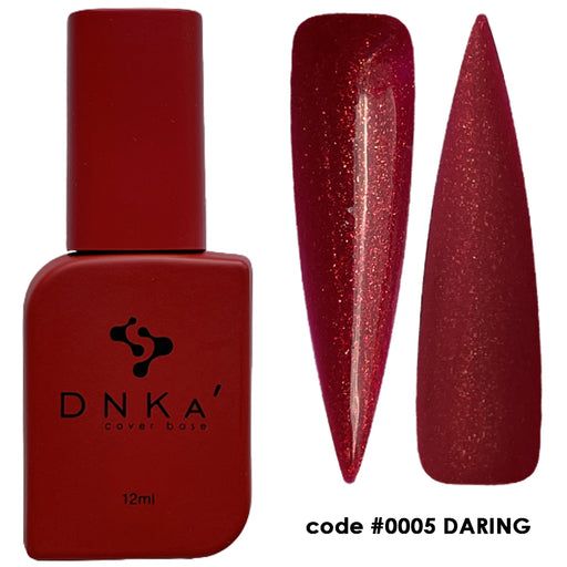 RUBBER BASE FRENCH "DNKa" (cover), 12 ml #0005 Daring - Ivaka Store