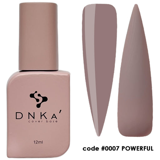 RUBBER BASE FRENCH "DNKa" (cover), 12 ml #0007 Powerful - Ivaka Store