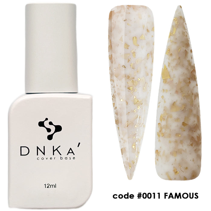 RUBBER BASE FRENCH "DNKa" (cover), 12 ml #0011 Famous - Ivaka Store
