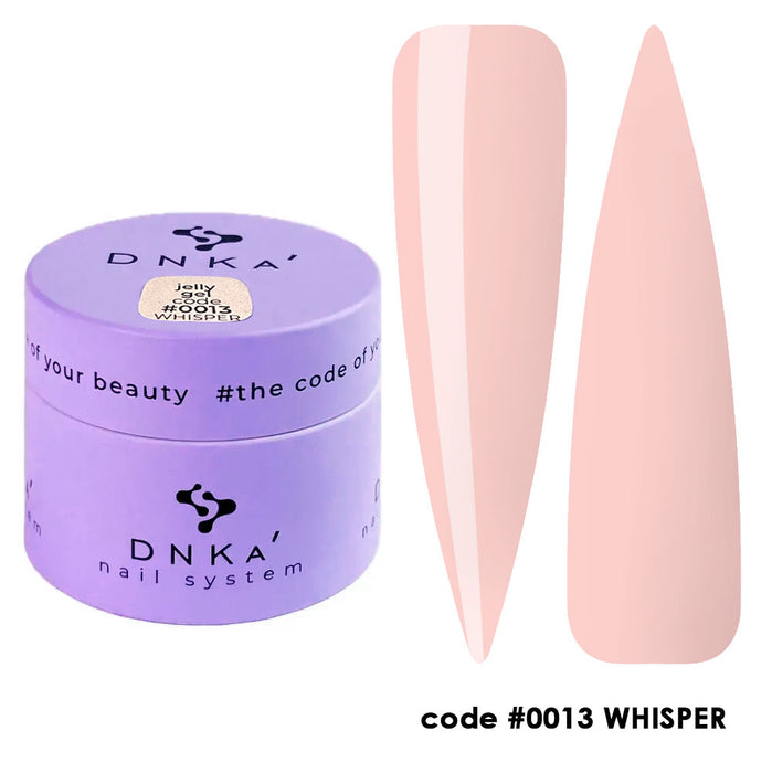 JELLY GEL "DNKa", 15 ml  #0013 Whisper - Ivaka Store