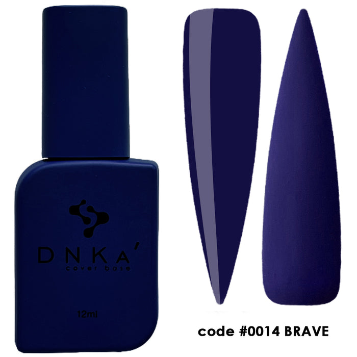 RUBBER BASE FRENCH "DNKa" (cover), 12 ml #0014 Brave - Ivaka Store
