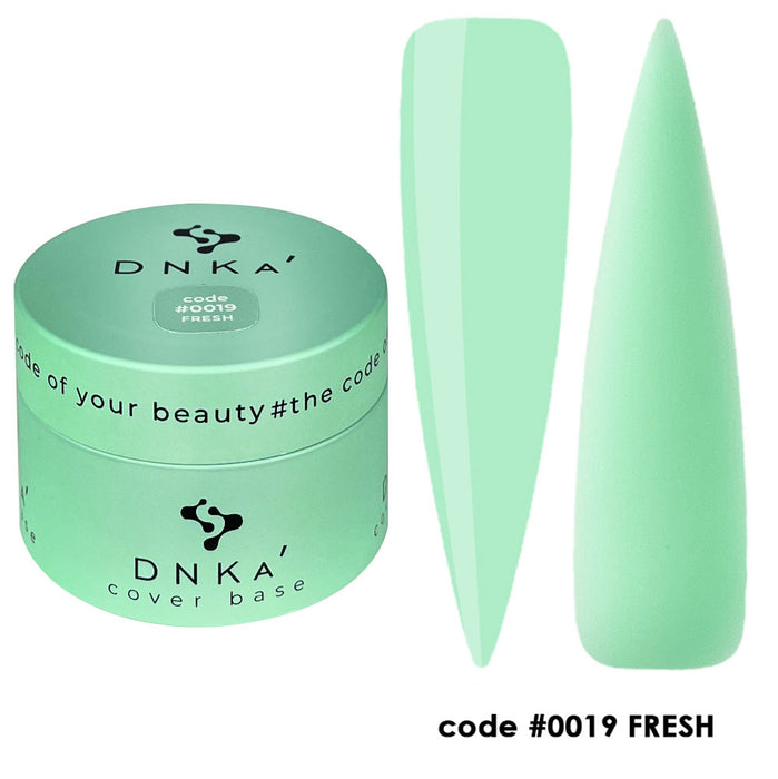 RUBBER BASE FRENCH "DNKa" (cover), 12 ml #0019 Fresh - Ivaka Store