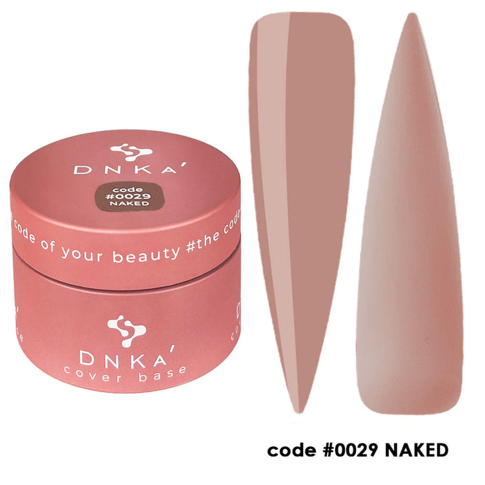 RUBBER BASE FRENCH "DNKa" (cover), 12-30 ml #0029 Naked - Ivaka Store