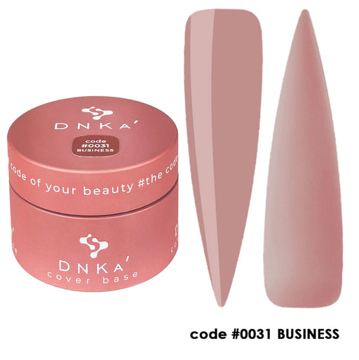 RUBBER BASE FRENCH "DNKa" (cover), #0031 Business 12-30 ml - Ivaka Store