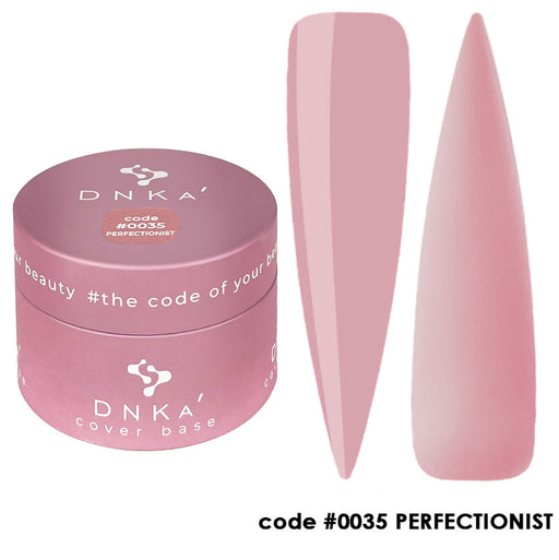 RUBBER BASE FRENCH "DNKa" (cover), #0035 Perfectionist 12-30 ml - Ivaka Store