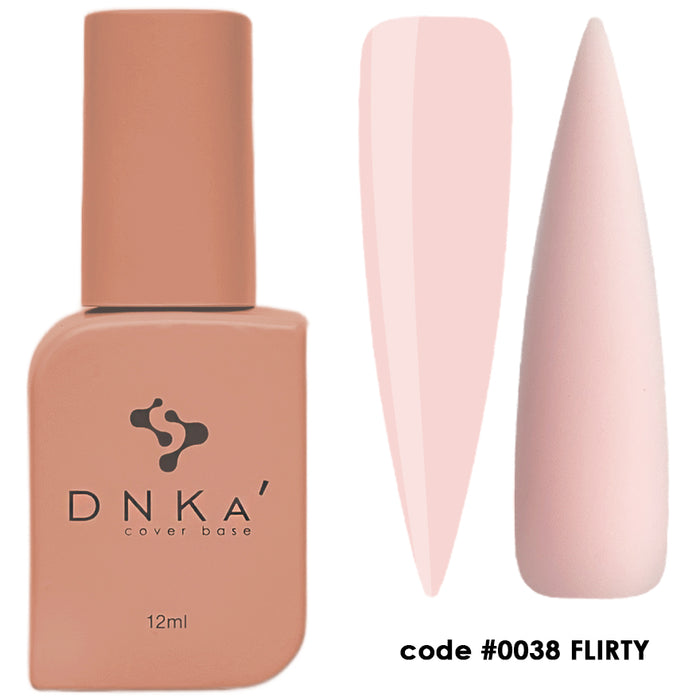 RUBBER BASE FRENCH "DNKa" (cover), 12 ml #0038 Flirty