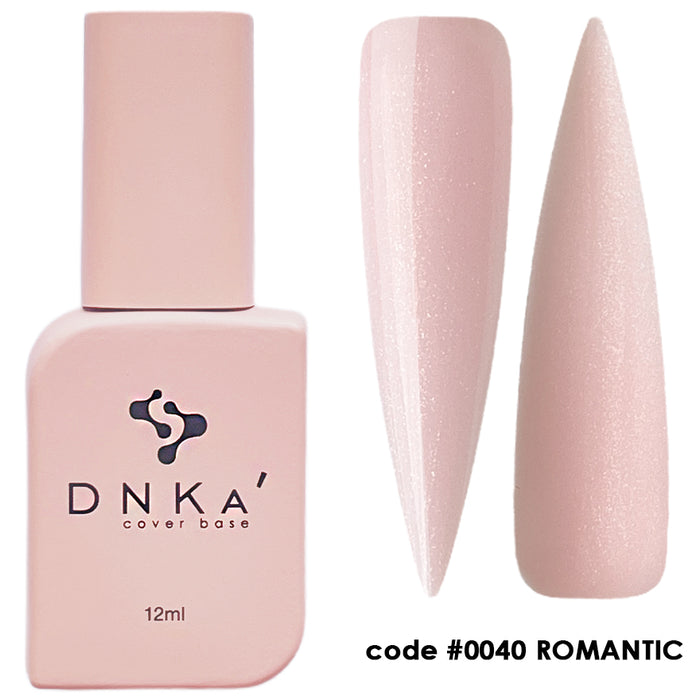 RUBBER BASE FRENCH "DNKa" (cover), 12 ml #0040 Romantic - Ivaka Store