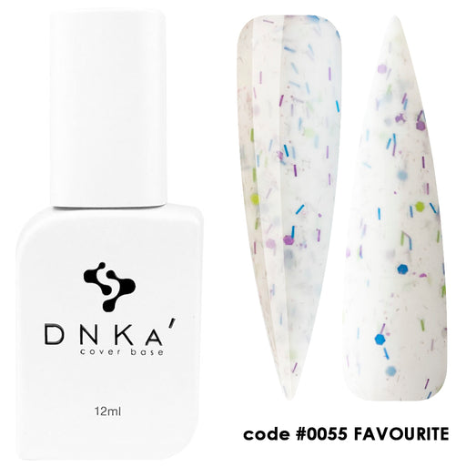 RUBBER BASE FRENCH "DNKa" (cover), 12 ml #0055 Favourite - Ivaka Store