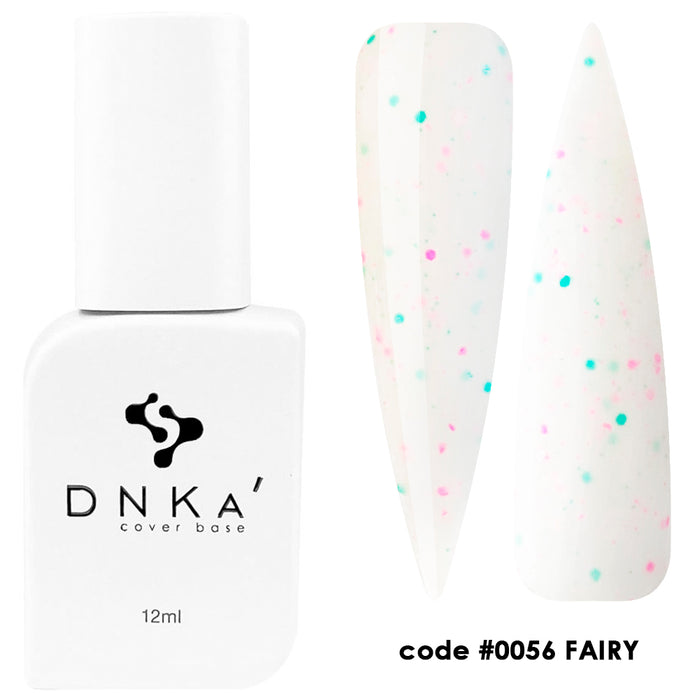RUBBER BASE FRENCH "DNKa" (cover), 12 ml #0056 Fairy - Ivaka Store