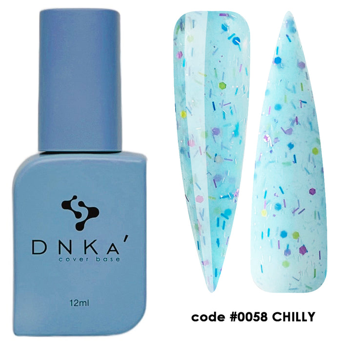 RUBBER BASE FRENCH "DNKa" (cover), 12 ml #0058 Chilly