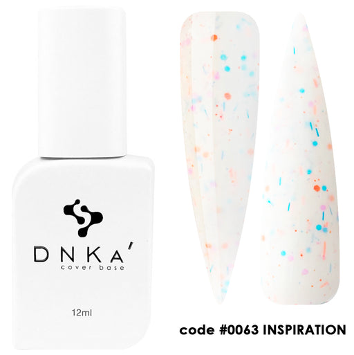 RUBBER BASE FRENCH "DNKa" (cover), 12 ml #0063 Inspiration - Ivaka Store