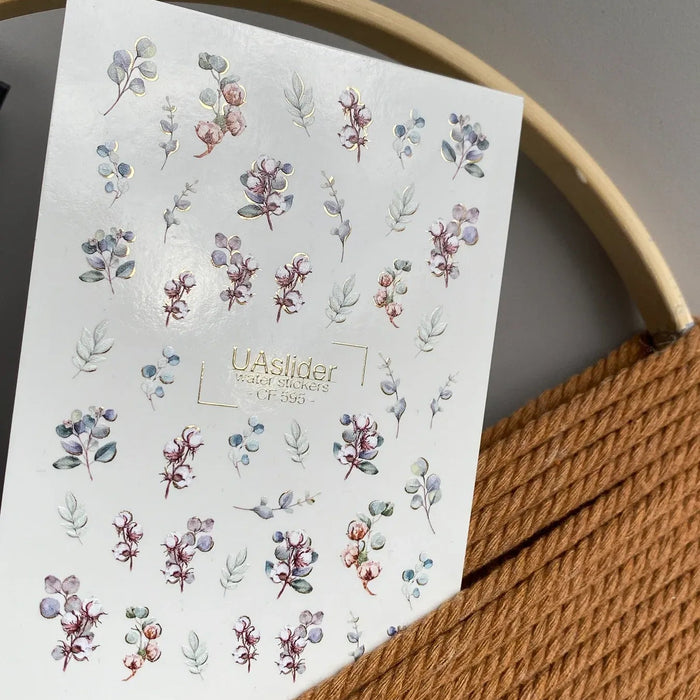 Sticker Water Decal CF-595, Lavender Blossom