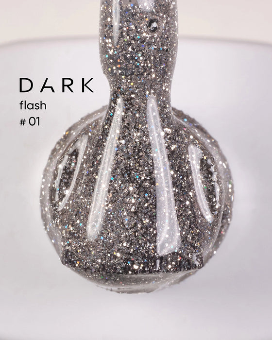 DARK Gel Polish Flash 01, 10 ml - Ivaka Store