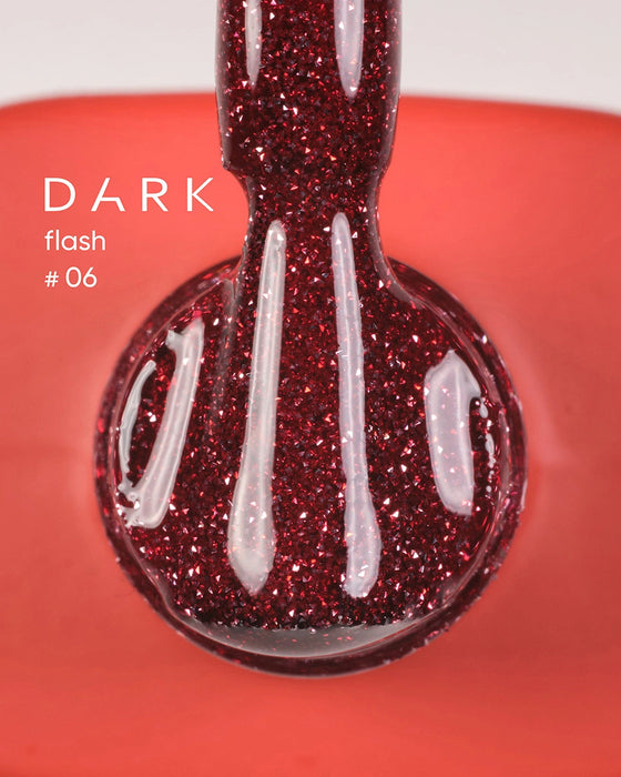 DARK Gel Polish Flash 06, 10 ml - Ivaka Store