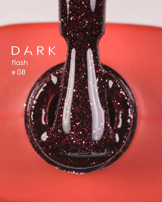 DARK Gel Polish Flash 08, 10 ml - Ivaka Store