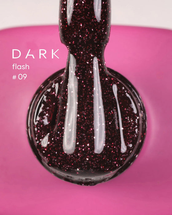 DARK Gel Polish Flash 09, 10 ml - Ivaka Store