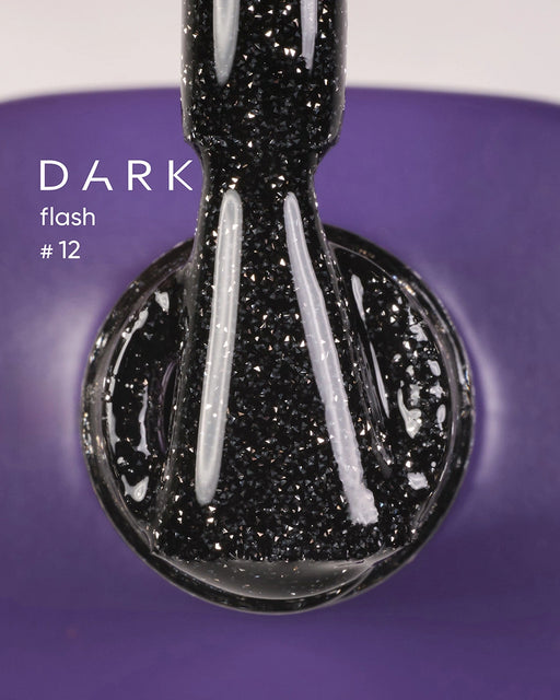 DARK Gel Polish Flash 12, 10 ml - Ivaka Store