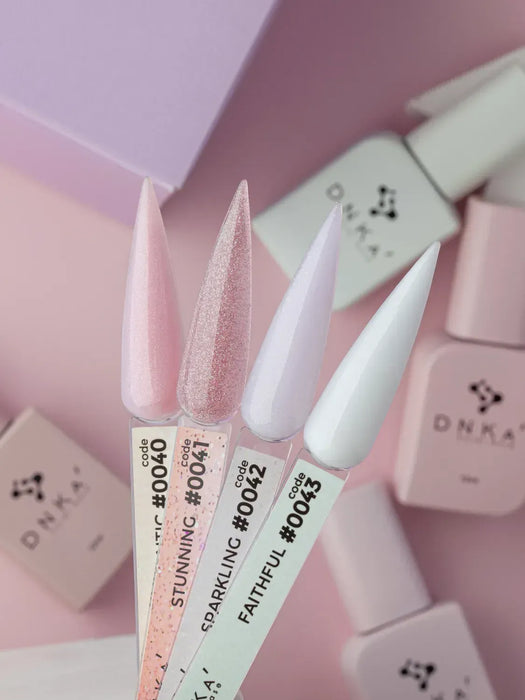 RUBBER BASE FRENCH "DNKa" (cover), 12 ml #0040 Romantic - Ivaka Store