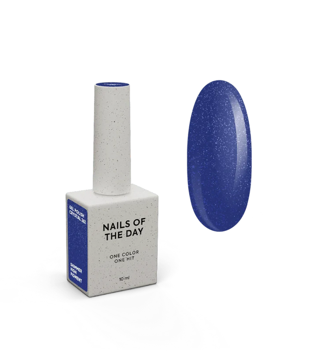 Gel Polish NAILSOFTHEDAY Crystal-262, 10 ml - Ivaka Store