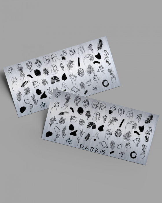 DARK Stamping-Platte 05