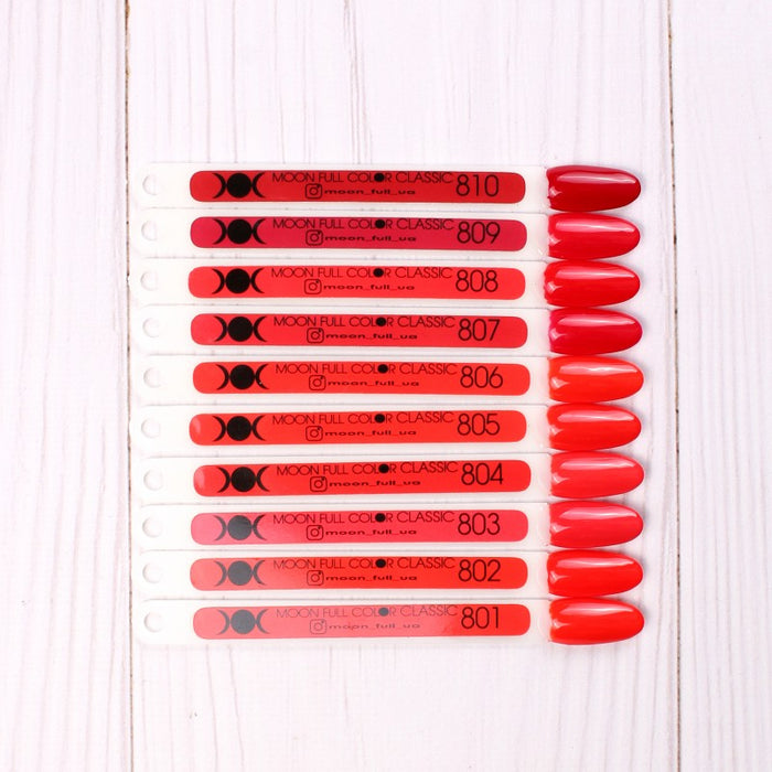 Gel Polish MOON FULL FERRARI 8ml, №802