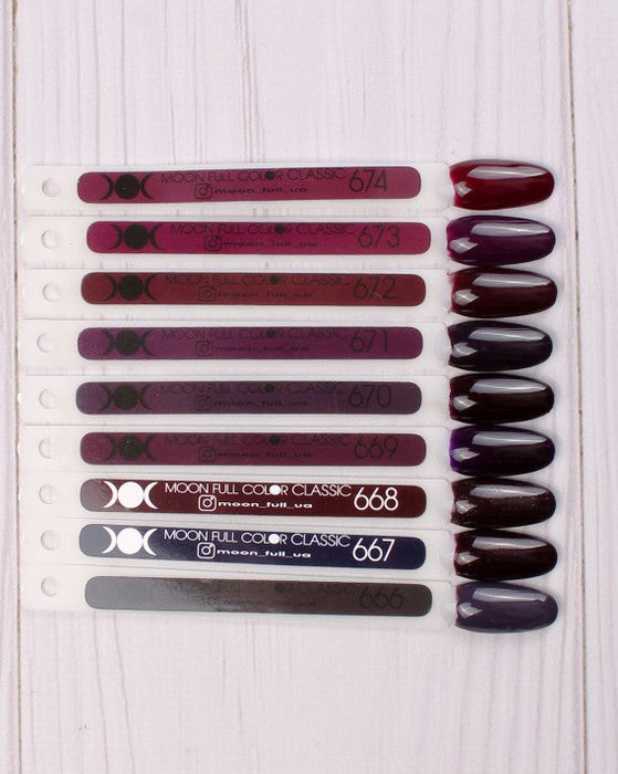 Гель-лак MOON FULL Autum - Winter 8 мл. №666