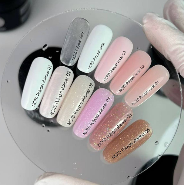 NAILSOFTHEDAY Polygel shimmer 06, 30 g - Ivaka Store