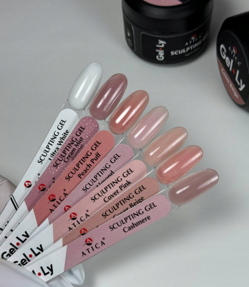 ATICA GEL-LY Sculpting Gel Competition White, 30 ml - Ivaka Store