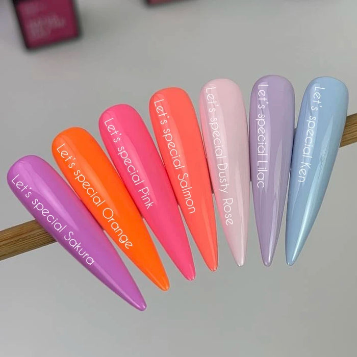 Gel Polish NAILSOFTHEDAY Let's special  Salmon-193, 10 ml - Ivaka Store