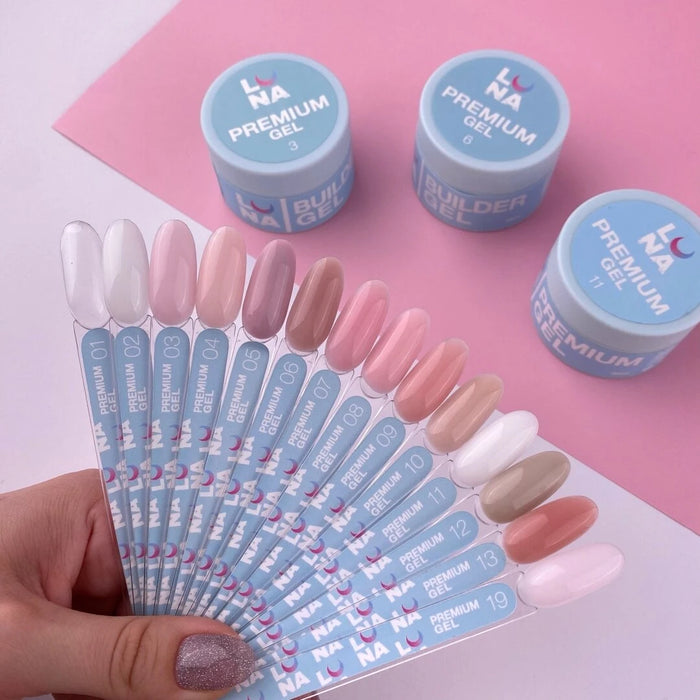 Lunamoon PREMIUM BUILDER GEL nr1 (15-30ml) - Ivaka Store