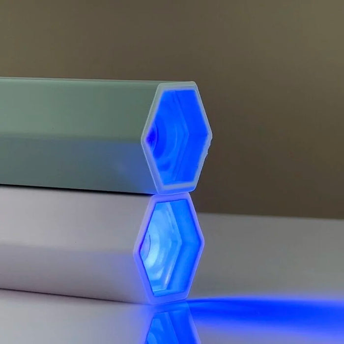 NAILSOFTHEDAY Nagellampe – Weiß, Taschenlampe für Ober- und Unterformen - Ivaka Store