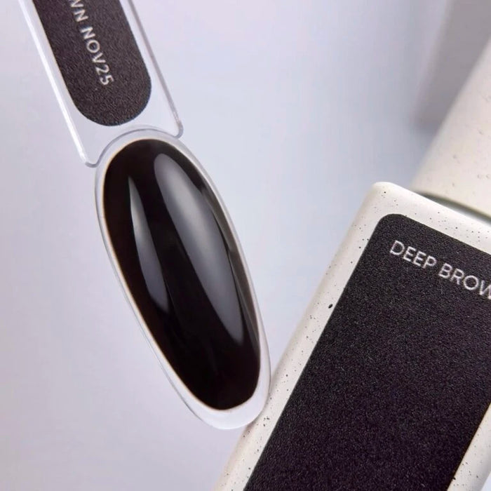 NAILSOFTHEDAY Color of the month November 2025 Deep Brown, 10 ml - Ivaka Store