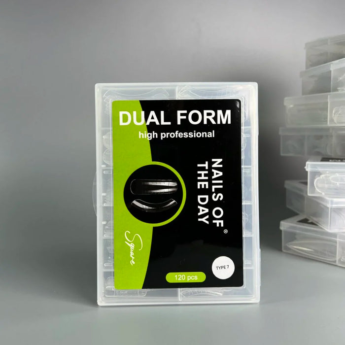NAILSOFTHEDAY Dual Form Square 05 (Type7), 120 pieces - Ivaka Store