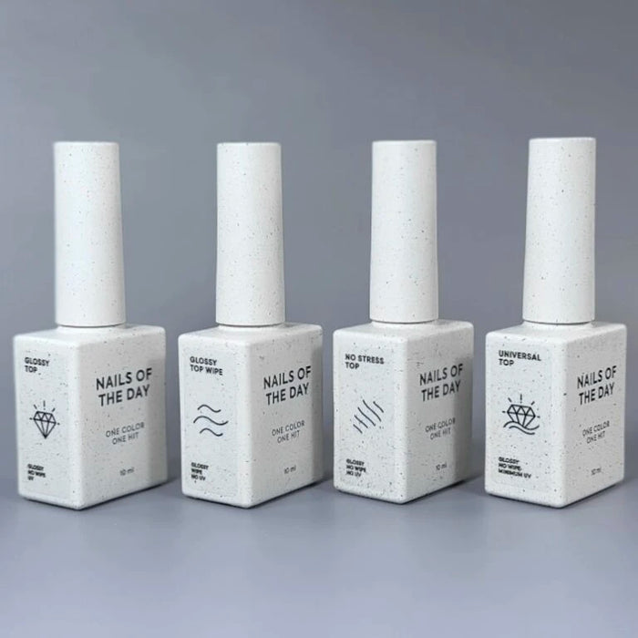 NAILSOFTHEDAY Glossy top NO WIPE, 10 ml - Ivaka Store