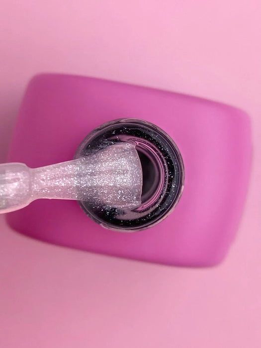 Lunamoon Top Silver 13ml Transparent mit Glitzer - Ivaka Store