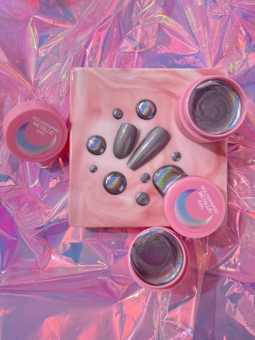 Lunamoon Holographic Metallic Gel, 5 ml - Ivaka Store