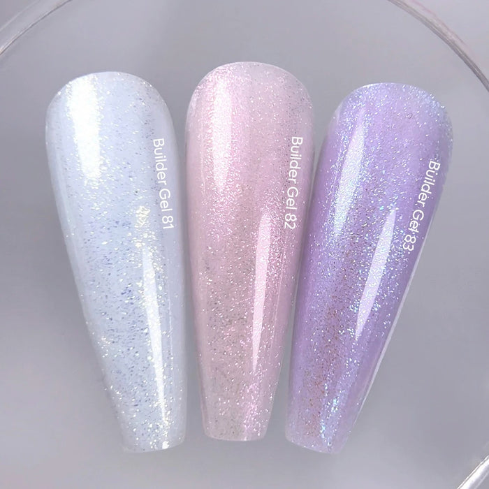 NAILSOFTHEDAY Builder Gel 81 – Aufbaugel mit Schimmer, 15 ml - Ivaka Store