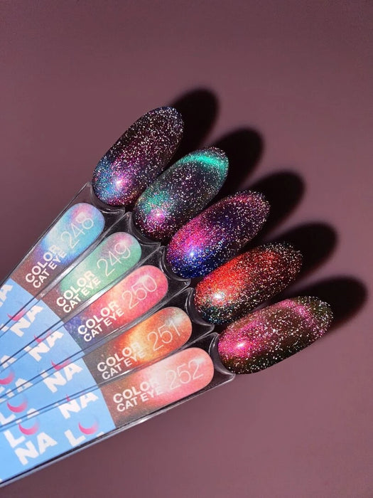 Gellack Lunamoon Color Cat Eye nr 249, 13ml - Ivaka Store